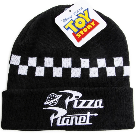 πToy Story Disney Pixar Black & White Knit Hat Winter Beanie Size OSFA - Picture 1 of 7